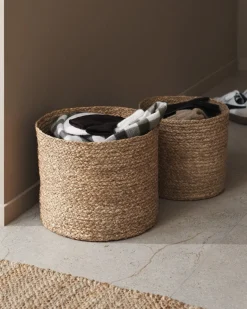 GRANIT Korg Risstrå 28x25cm Natur- Korgar