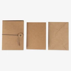 GRANIT Kort Kuvert 10-p Kraftpapper- Presentinslagning & Diy|Presentinslagning