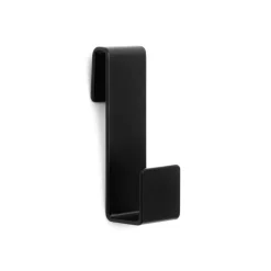 GRANIT Krok Järn 2x6cm Svart- Häng- & Väggförvaring