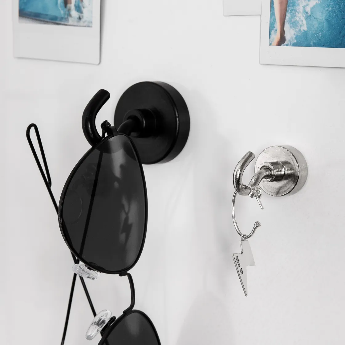 GRANIT Krok Magnet 3,6x5cm Svart- Magneter|Förvaringstavlor Med Tillbehör