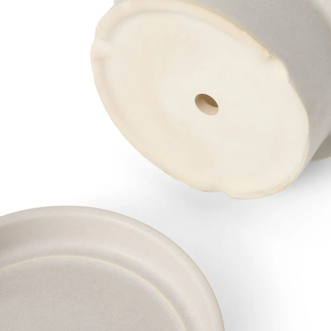 GRANIT Kruka Stengods Fat 24cm Beige- Krukor|Krukor