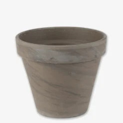 GRANIT Kruka Terrakotta 13,5cm Grå- Växt- & Odlingstillbehör|Krukor