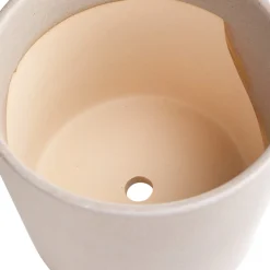 GRANIT Kruka/Fat Stengods 14cm Beige- Växt- & Odlingstillbehör|Krukor