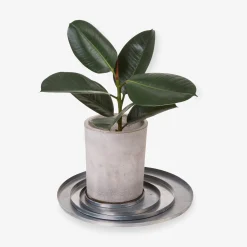 GRANIT Krukfat Zink 30cm- Växt- & Odlingstillbehör|Utemöbler