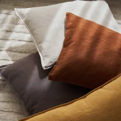 GRANIT Kudde Linne 50x70cm Ljus Beige- Kuddar