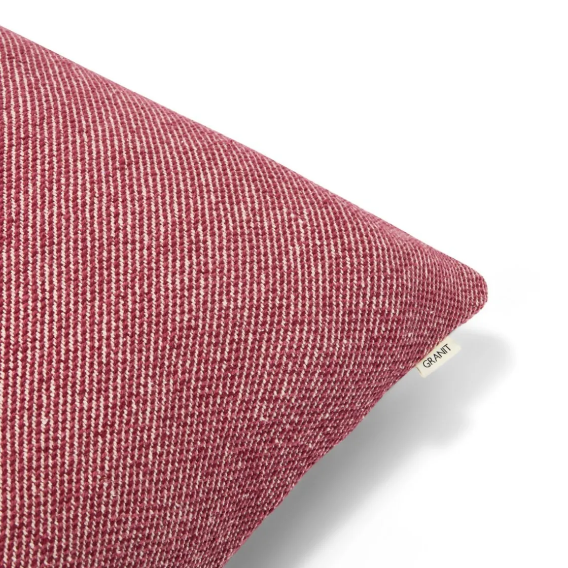 GRANIT Kuddfodral Bomull Structura 50x50cm Röd- Kuddar