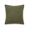 GRANIT Kuddfodral Linnemix 50x50cm Mörk Khakigrön- Kuddar