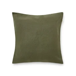 GRANIT Kuddfodral Linnemix 50x50cm Mörk Khakigrön- Kuddar