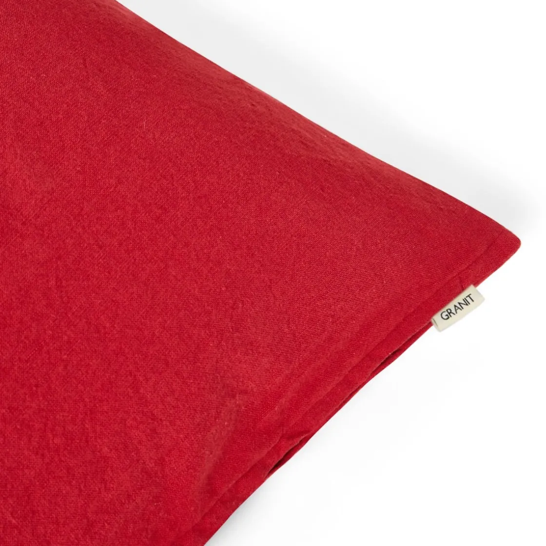 GRANIT Kuddfodral Linnemix 50X50cm Röd- Kuddar|Juldekorationer