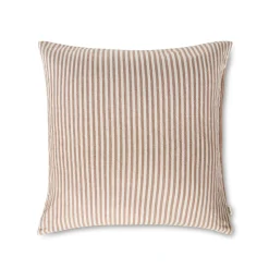 GRANIT Kuddfodral Rand Linnemix 50X50cm Mocca- Kuddar