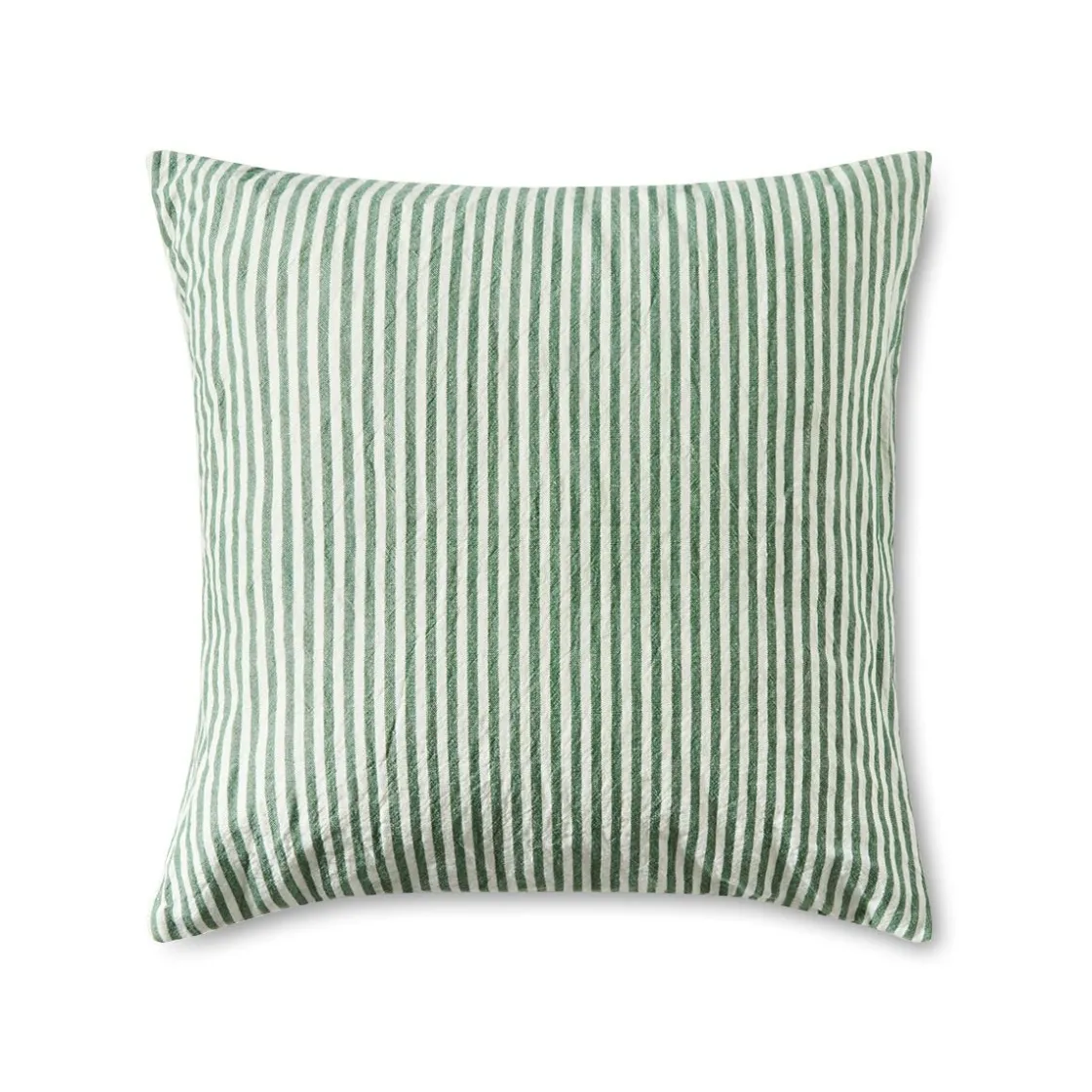 GRANIT Kuddfodral Rand Linnemix 50X50cm Mörkgrön- Kuddar|Juldekorationer