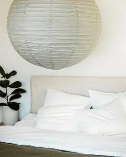 GRANIT Lampskärm Rispapper 80cm Beige- Lampor