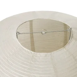 GRANIT Lampskärm Rispapper Luna 80cm Ljusgrå- Lampor