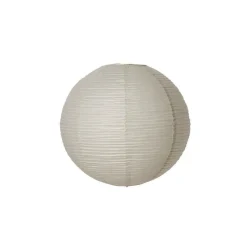GRANIT Lampskärm Rispapper Luna 40cm Ljusgrå- Lampor