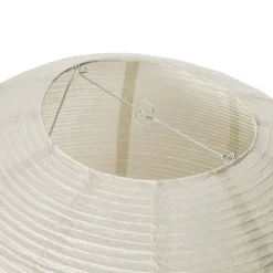 GRANIT Lampskärm Rispapper Luna 60cm Ljusgrå- Lampor