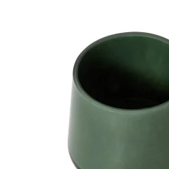 GRANIT Ljuslykta Glas Mörkgrön 10cm- Ljusstakar|Juldekorationer