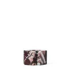 GRANIT Ljuslykta Radial 7,6x5cm Marmor- Ljusstakar