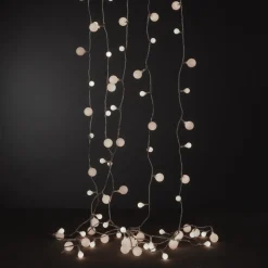 GRANIT Ljusslinga 80 LED Boll 6,32m IP44 Transparent- Utebelysning|Ljusslingor