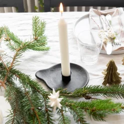 GRANIT Ljusstake Rund Gjutjärn- Ljusstakar|Juldukning