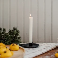 GRANIT Ljusstake Rund Gjutjärn- Ljusstakar|Juldukning