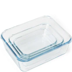 GRANIT Matlåda Glas 0,4L- Köksförvaring