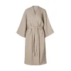 GRANIT Morgonrock Våffla Bomull Bambu Beige- Handdukar & Badlakan