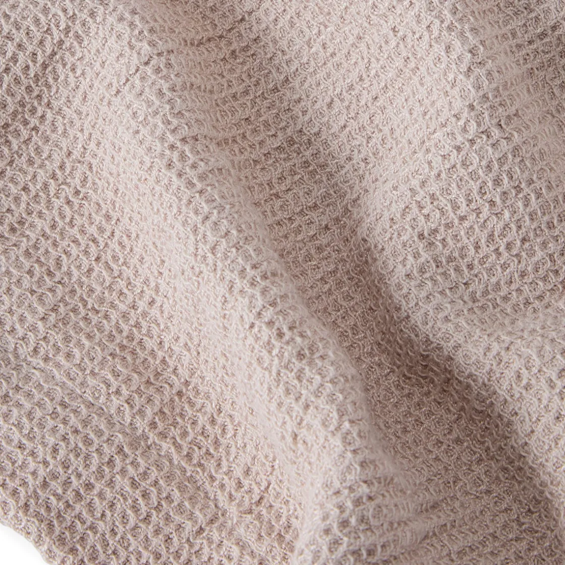 GRANIT Morgonrock Våffla Bomull Bambu Beige- Handdukar & Badlakan