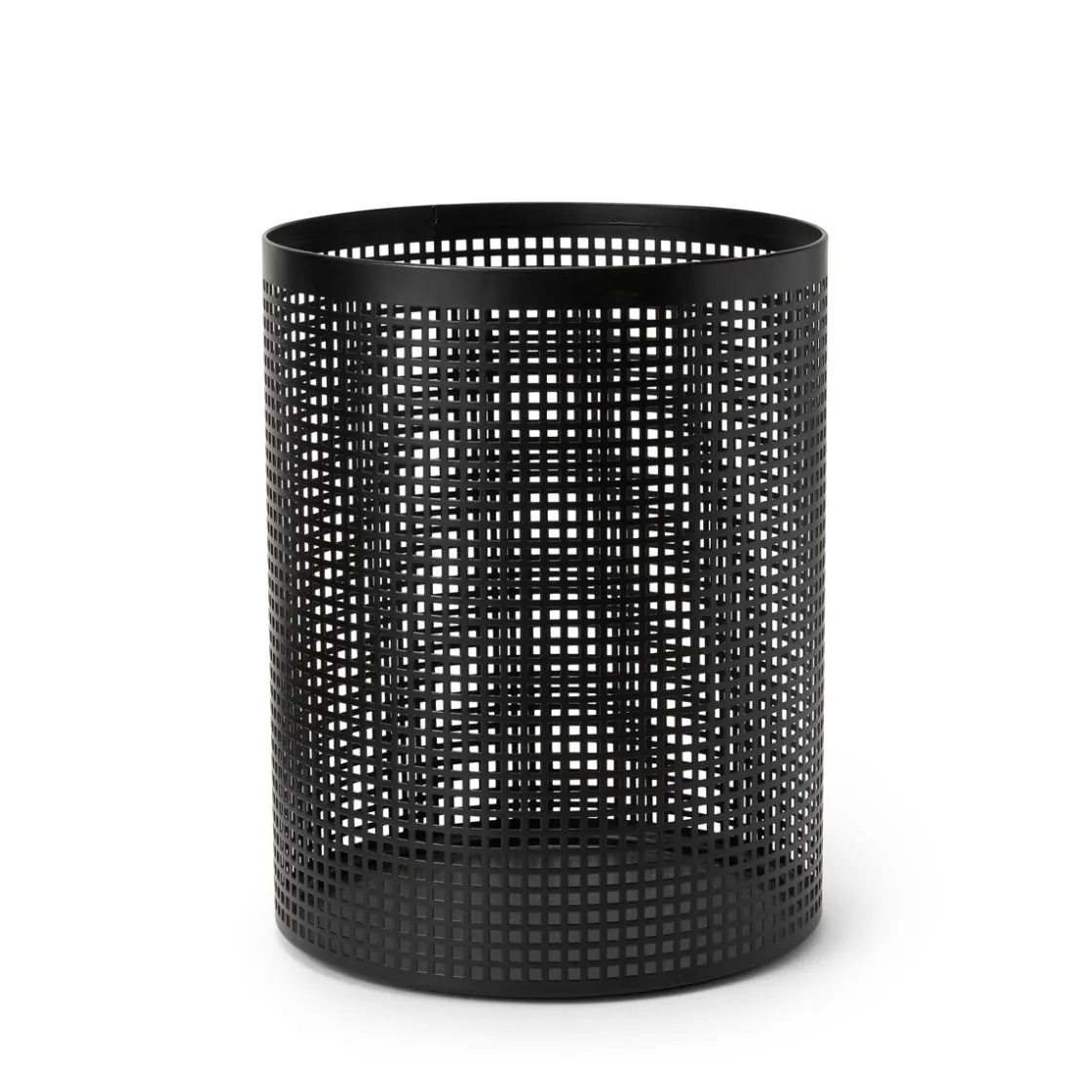 GRANIT Papperskorg Mono Mesh 30x24cm Svart- Skrivbordstillbehör|Skrivbordsförvaring