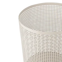 GRANIT Papperskorg Mono Mesh 30x24cm Beige- Skrivbordstillbehör|Korgar