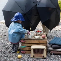 GRANIT Paraply Svart- Saker När Du Är På Språng