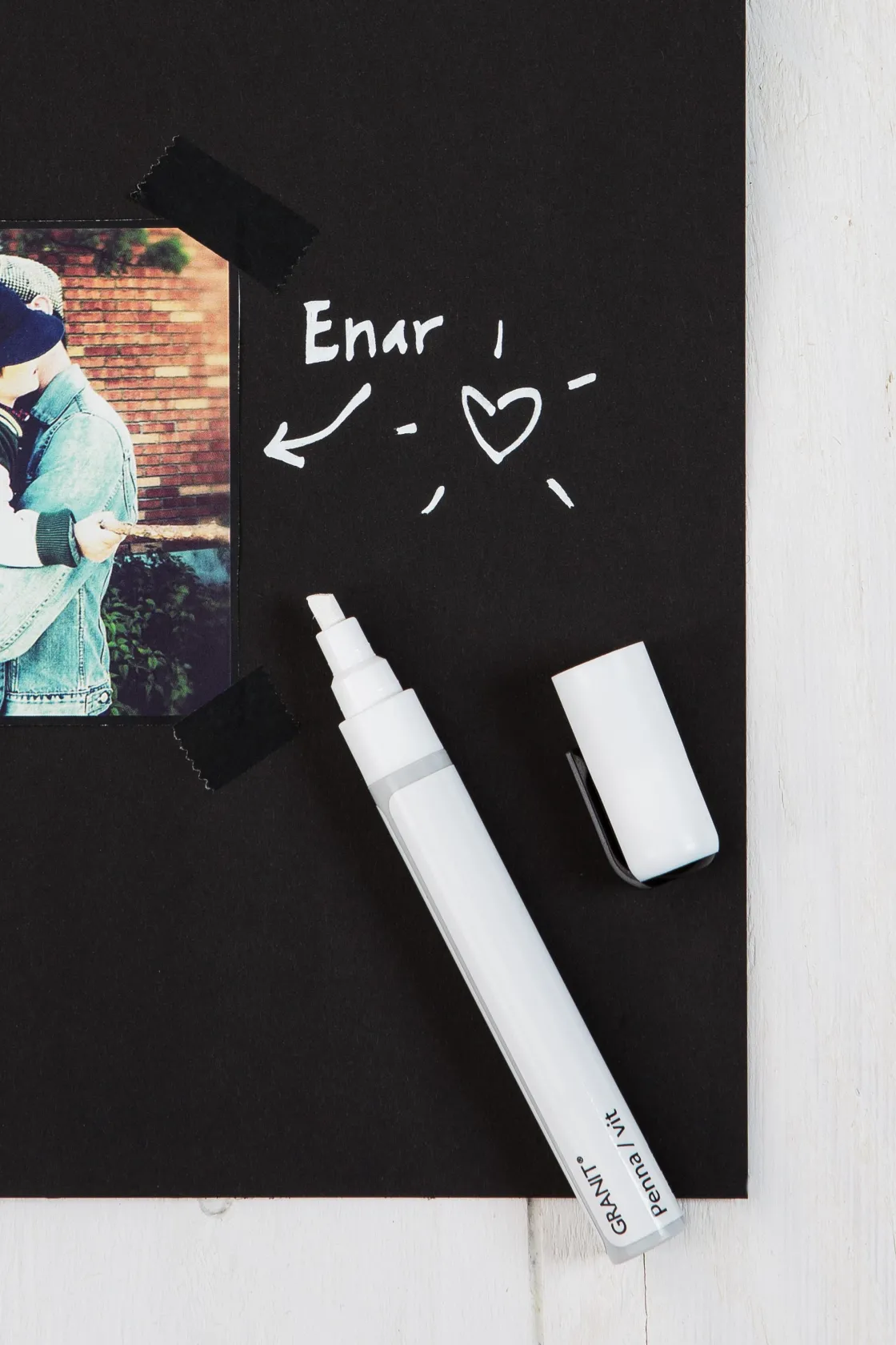 GRANIT Penna 6mm Vit- Presentinslagning & Diy|Pennor