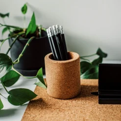 GRANIT Pennhållare Kork 9,5x8cm Natur- Skrivbordstillbehör