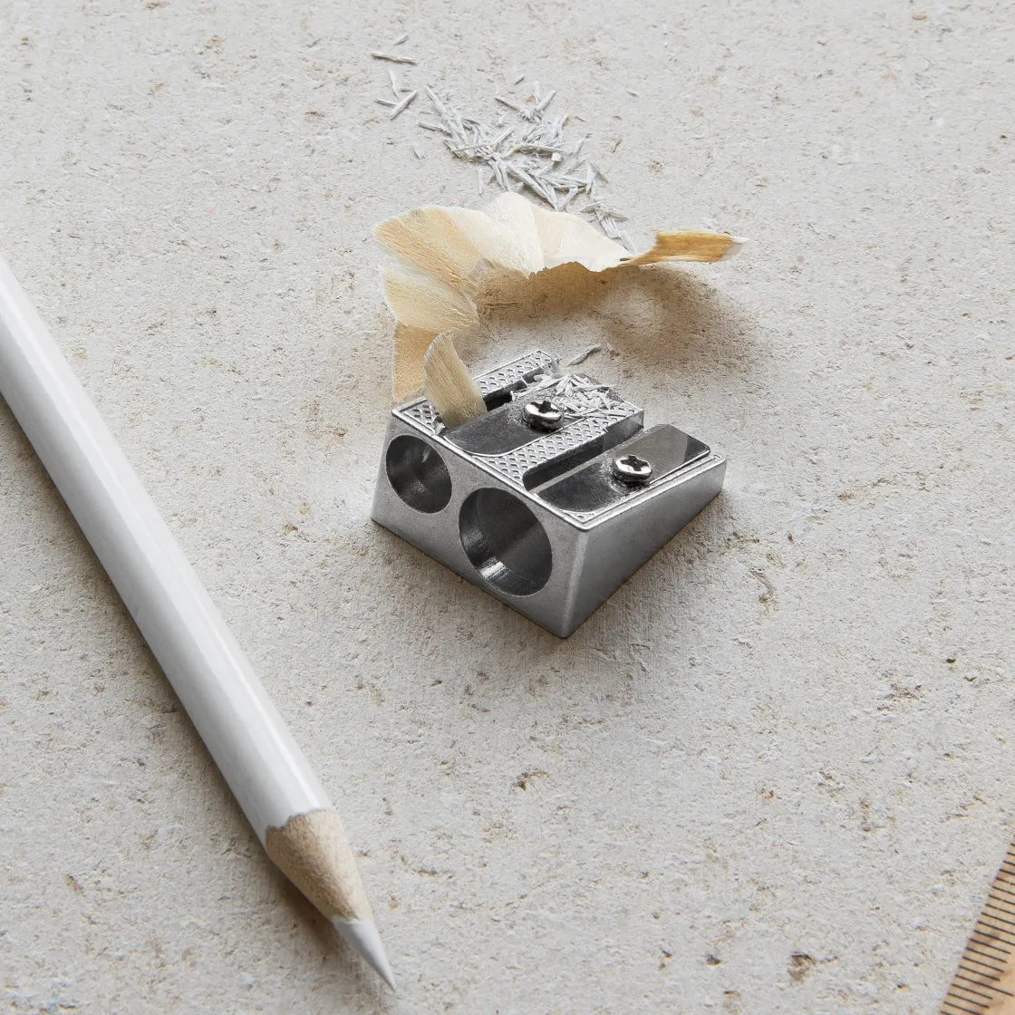 GRANIT Pennvässare Dubbel Aluminium- Skrivbordstillbehör