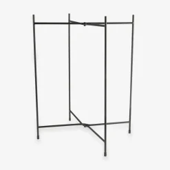 GRANIT Piedestal Järn 42x53cm Svart- Växt- & Odlingstillbehör|Utemöbler