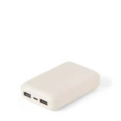 GRANIT Powerbank 10 000mAh Beige- Skrivbordstillbehör|Saker När Du Är På Språng