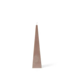 GRANIT Pyramidljus Stearin 5,5x25cm Sand- Ljus
