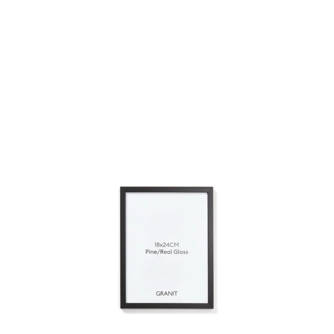 GRANIT Ram 18x24 cm Svart- Ramar