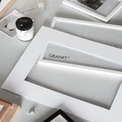 GRANIT Ram 18x24 cm Vit- Ramar