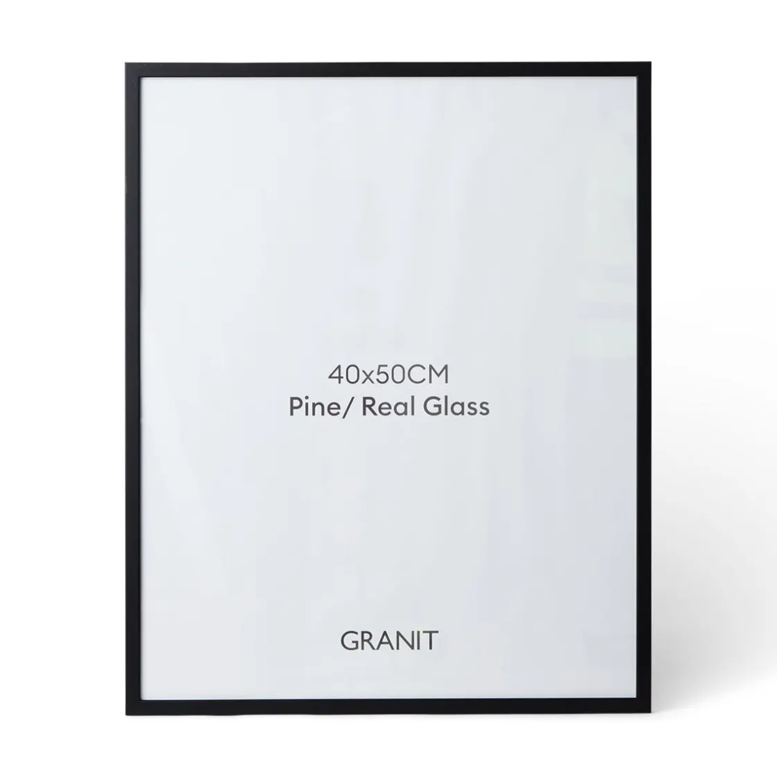 GRANIT Ram 40x50cm Svart- Ramar