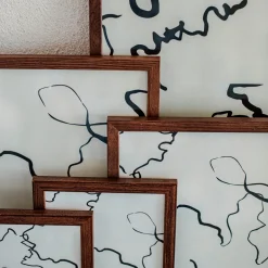 GRANIT Ram 50x70cm Valnöt- Ramar