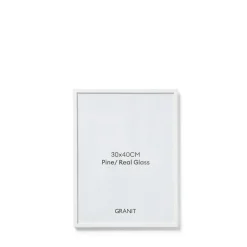 GRANIT Ram 30x40cm Vit- Ramar