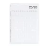 GRANIT Årsplan 50x70cm 2025/2026 Engelska- Kalendrar & Skrivblock