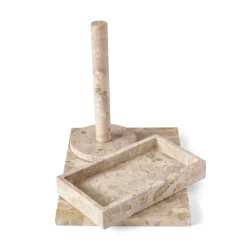 GRANIT Serveringsbräda 25x35cm Marmor Beige- Dukning|Köksredskap