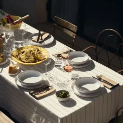 GRANIT Skål Bruno Stengods 22cm Vit- Dukning|Porslin