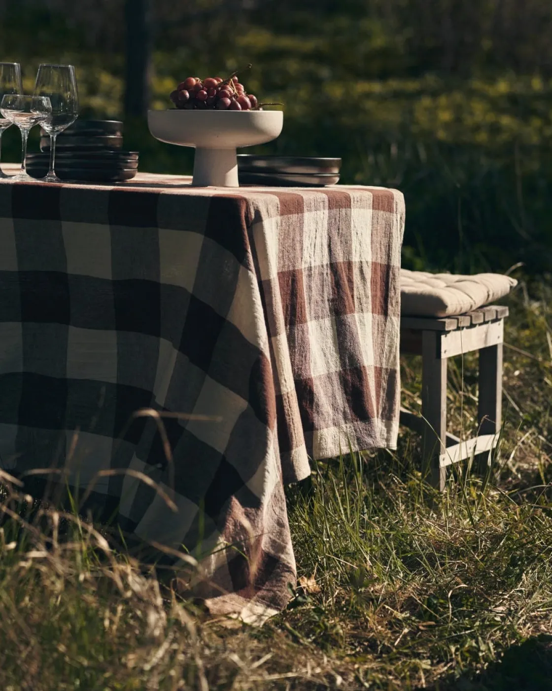GRANIT Skål På Fot Rondo 25x13,5cm Porslin Vit- Dukning|Porslin