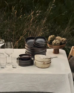 GRANIT Skål Peg 16cm Stengods Beige- Porslin