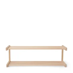 GRANIT Skohylla Bob 31x86cm Björk- Hallmöbler & Förvaring