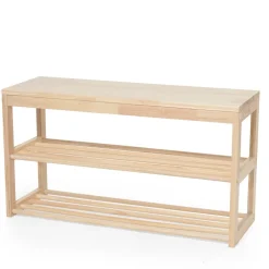 GRANIT Sko/Sittbänk 86cm Trä- Möbler|Hallmöbler & Förvaring