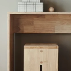 GRANIT Skrivbord Edge Trä 80x48x75cm- Möbler