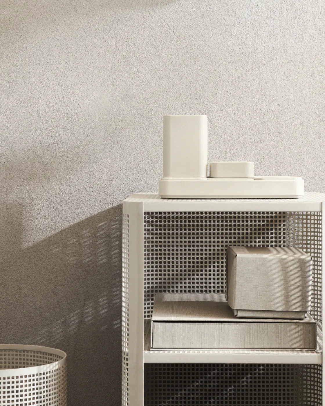 GRANIT Skrivbordsförvaring Mono 8x11cm Beige- Skrivbordstillbehör|Skrivbordsförvaring